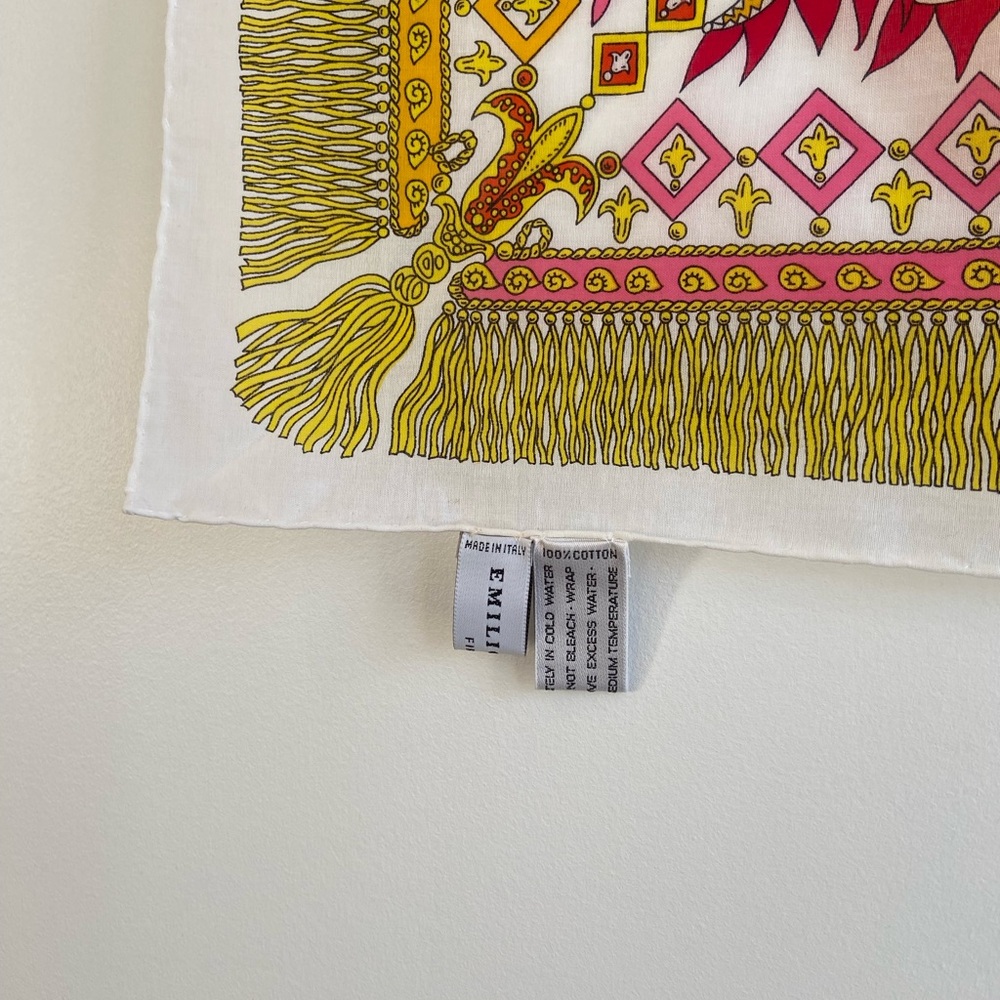 Emilio Pucci Vintage Scarf - Picture 6 of 12